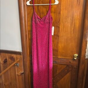 100% Silk Vintage Deadstock Laurence Kazar Gown